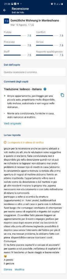 Appartement Bnb Del Nilo *